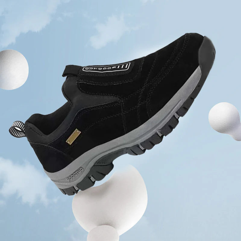 (🔥50% de descuento hoy - no te lo pierdas) ⏰ - Zapatos ortopédicos de lujo italianos de marca, suaves y cómodos, hechos de cuero cepillado (soporte - alivio del dolor en los pies)