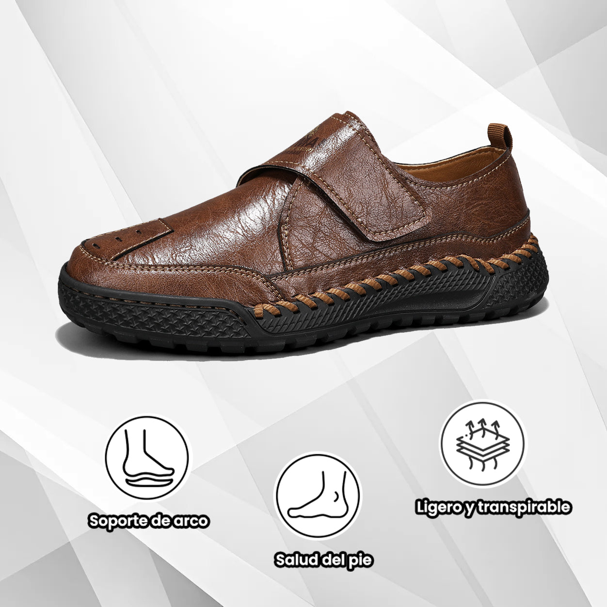 (🔥50% de descuento hoy - ¡cógelo!) Zapatos ortopédicos elegantes de primera calidad 👞 - Diseño ergonómico para aliviar el dolor