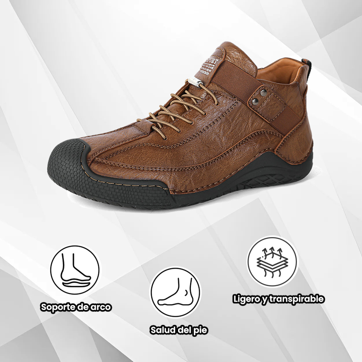 (🔥50% de descuento hoy - ¡cógelo!) Zapatos ortopédicos elegantes de primera calidad 👞 - Diseño ergonómico para aliviar el dolor
