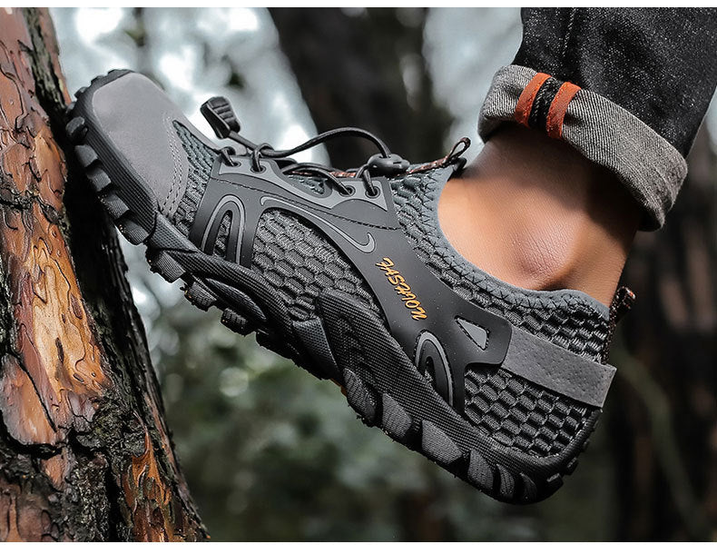 (🔥50% de descuento hoy - ¡no te lo pierdas!) ⏰ - ¡SUAVE! ¡Respirable! Zapatos de senderismo impermeables para hombres y mujeres, adecuados para cualquier terreno (alivian el dolor de pies)