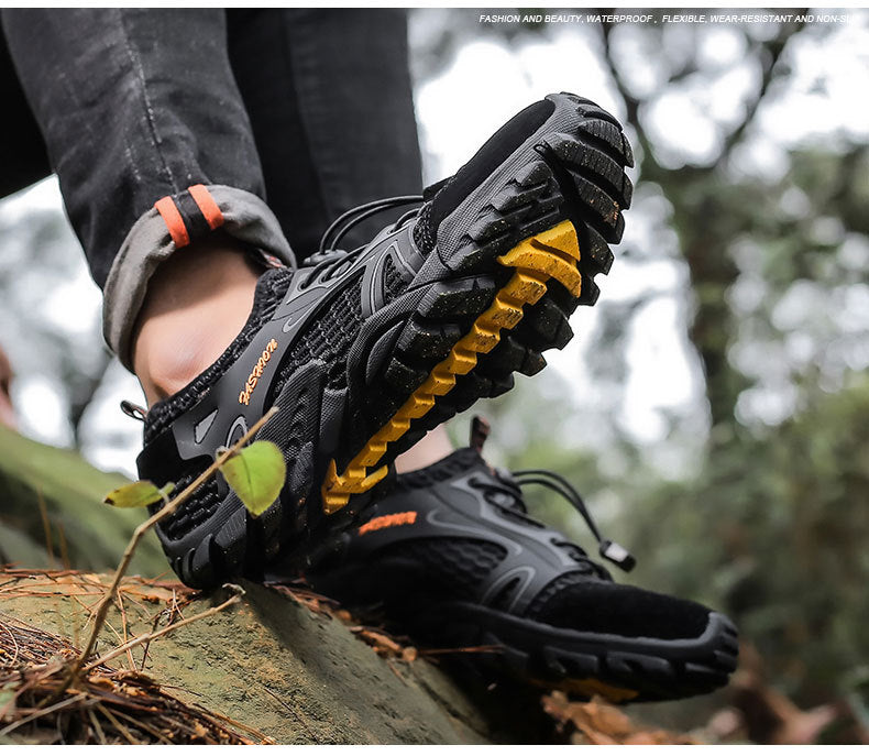 (🔥50% de descuento hoy - ¡no te lo pierdas!) ⏰ - ¡SUAVE! ¡Respirable! Zapatos de senderismo impermeables para hombres y mujeres, adecuados para cualquier terreno (alivian el dolor de pies)