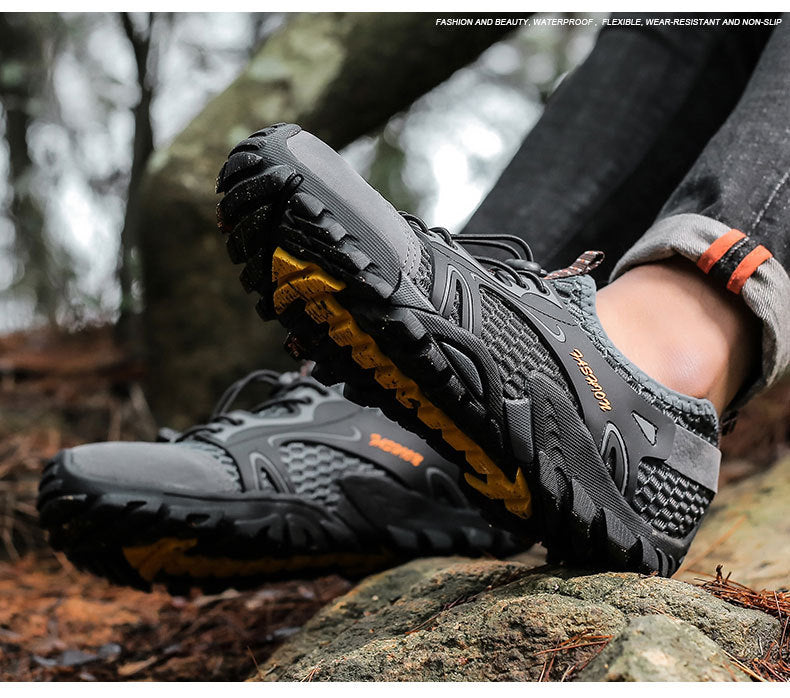 (🔥50% de descuento hoy - ¡no te lo pierdas!) ⏰ - ¡SUAVE! ¡Respirable! Zapatos de senderismo impermeables para hombres y mujeres, adecuados para cualquier terreno (alivian el dolor de pies)