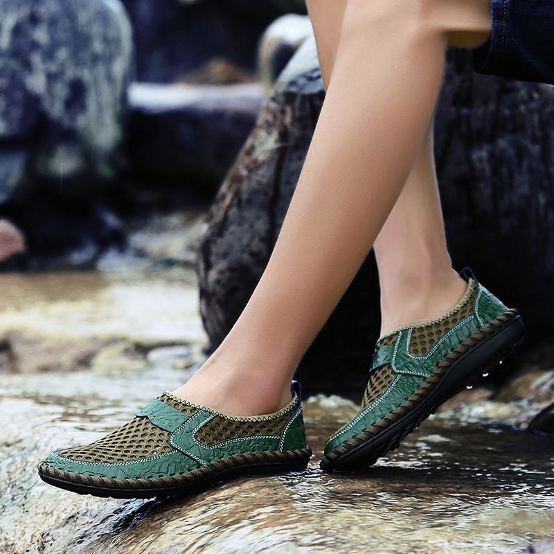 (¡50% de descuento hoy! ¡No te lo pierdas!) ⏰ - ¡Suaves! ¡Transpirables! Zapatos para senderismo acuático, aptos para cualquier terreno (alivian el dolor de pies).