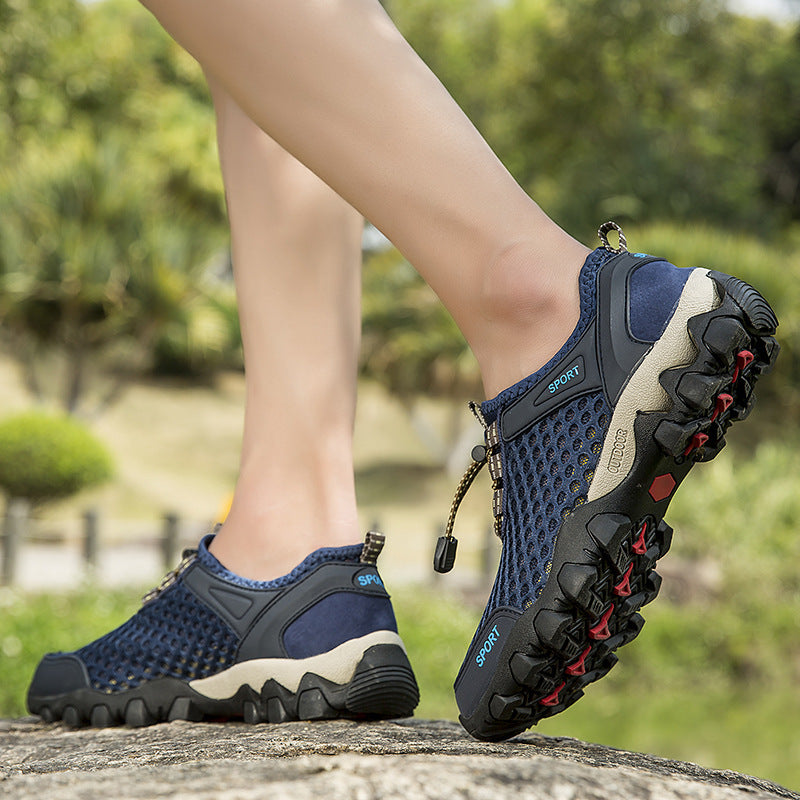 (🔥60% de descuento hoy - ¡no te lo pierdas!) La mejor opción para el verano: zapatos de cuero para senderismo suaves, transpirables y cómodos.
