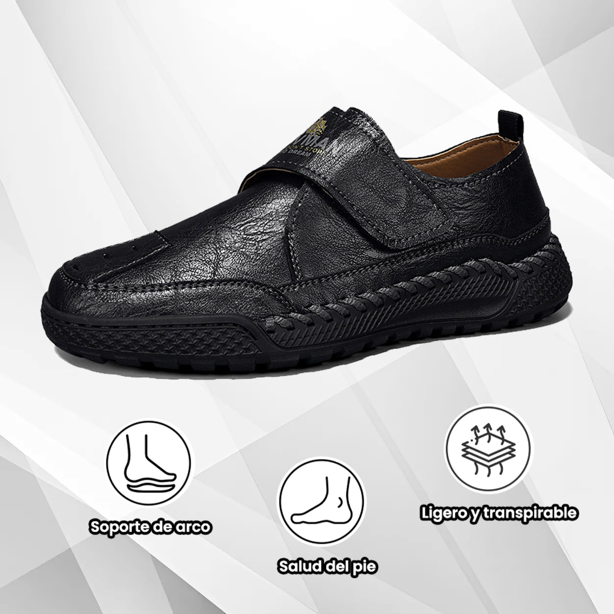 (🔥50% de descuento hoy - ¡cógelo!) Zapatos ortopédicos elegantes de primera calidad 👞 - Diseño ergonómico para aliviar el dolor