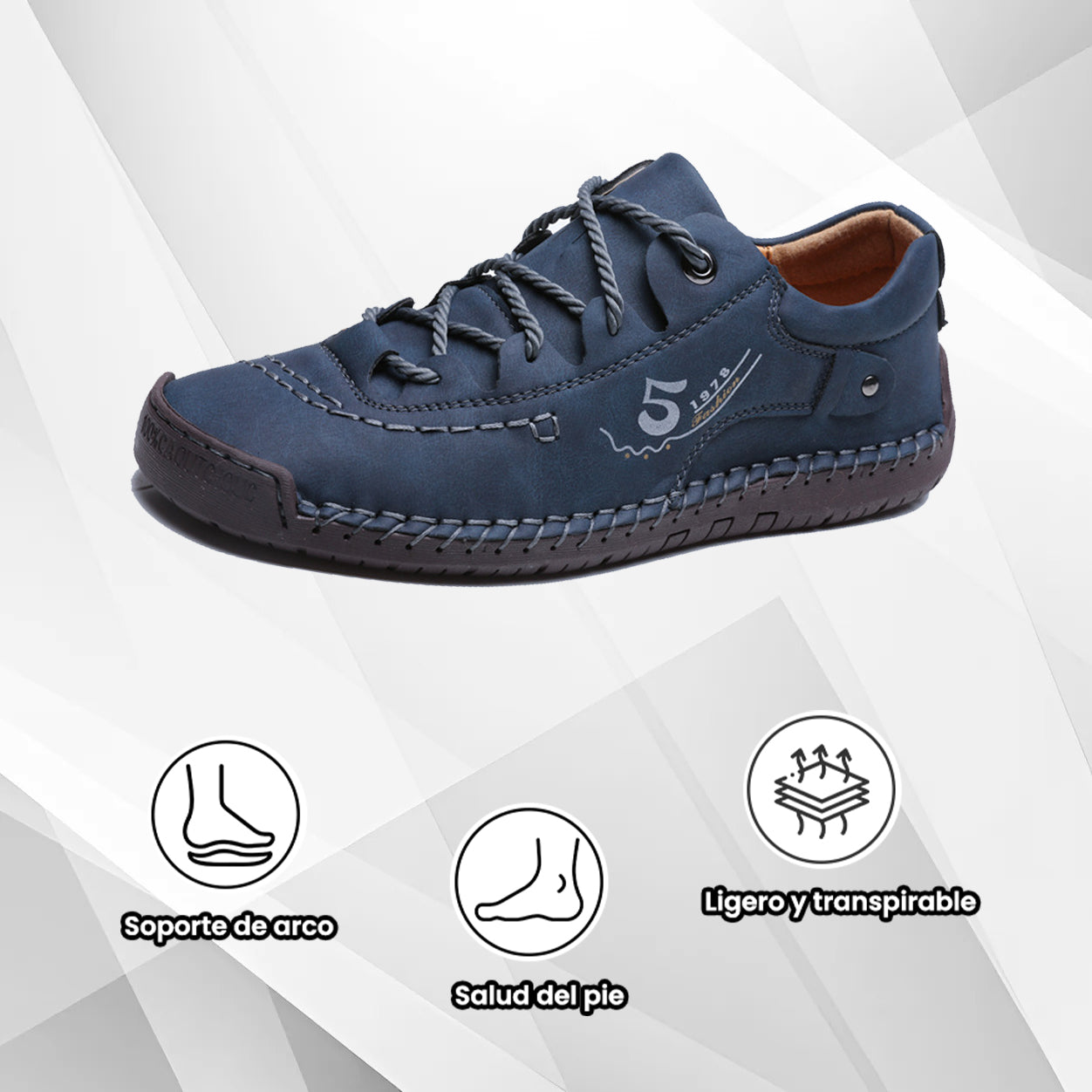 (🔥50% de descuento hoy - ¡cógelo!) Zapatos ortopédicos elegantes de primera calidad 👞 - Diseño ergonómico para aliviar el dolor