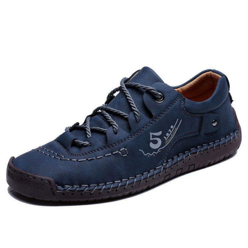 (🔥50% de descuento hoy - ¡no te lo pierdas!) Zapatos de cuero hechos a mano de marca italiana, suaves y cómodos (soporte de arco - hace que caminar sea más fácil)