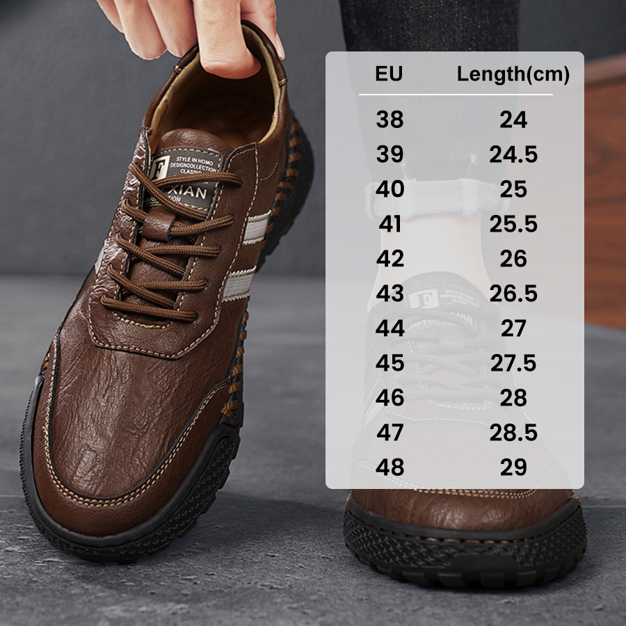 (🔥50% de descuento hoy - ¡cógelo!) Zapatos ortopédicos elegantes de primera calidad 👞 - Diseño ergonómico para aliviar el dolor