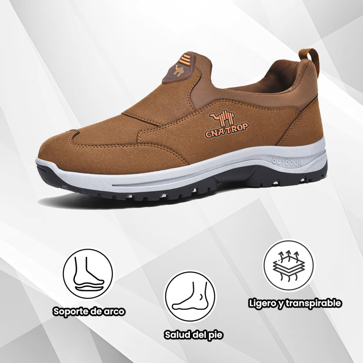 (🔥50% de descuento hoy - ¡cógelo!) Zapatos ortopédicos elegantes de primera calidad 👞 - Diseño ergonómico para aliviar el dolor