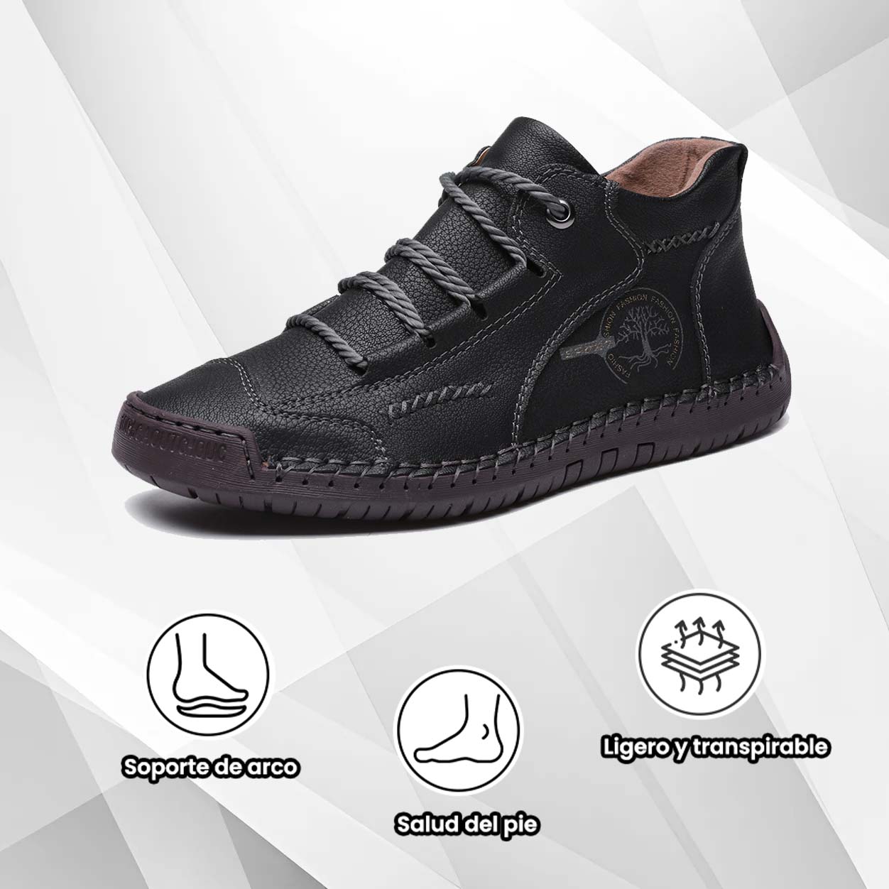 (🔥50% de descuento hoy - ¡cógelo!) Zapatos ortopédicos elegantes de primera calidad 👞 - Diseño ergonómico para aliviar el dolor