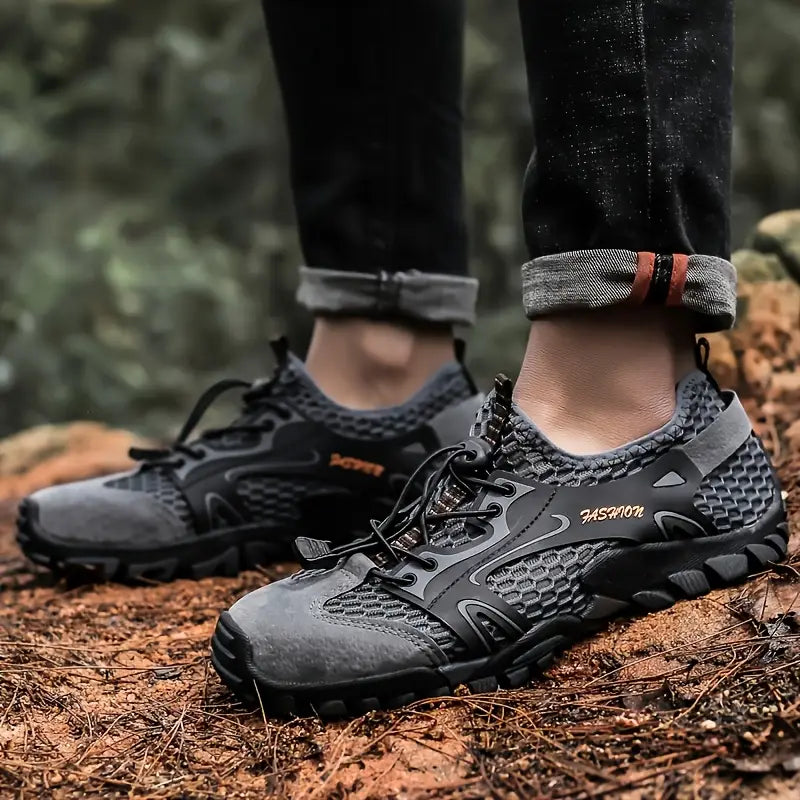 (🔥50% de descuento hoy - ¡no te lo pierdas!) ⏰ - ¡SUAVE! ¡Respirable! Zapatos de senderismo impermeables para hombres y mujeres, adecuados para cualquier terreno (alivian el dolor de pies)