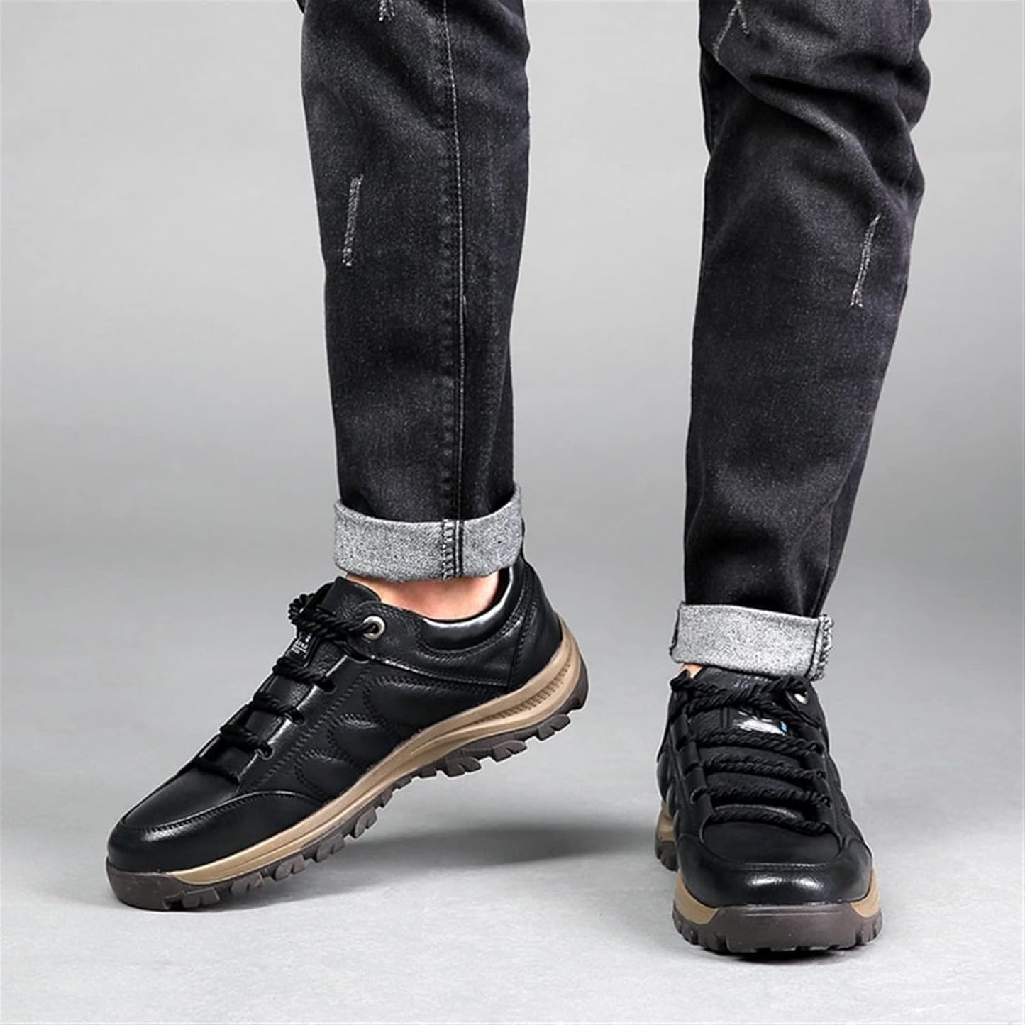 (🔥50% de descuento hoy - ¡no te lo pierdas!) - Zapatos de piel de becerro italiana suaves y cómodos - Diseño ergonómico - (te permite caminar todo el día sin sentirte cansado)