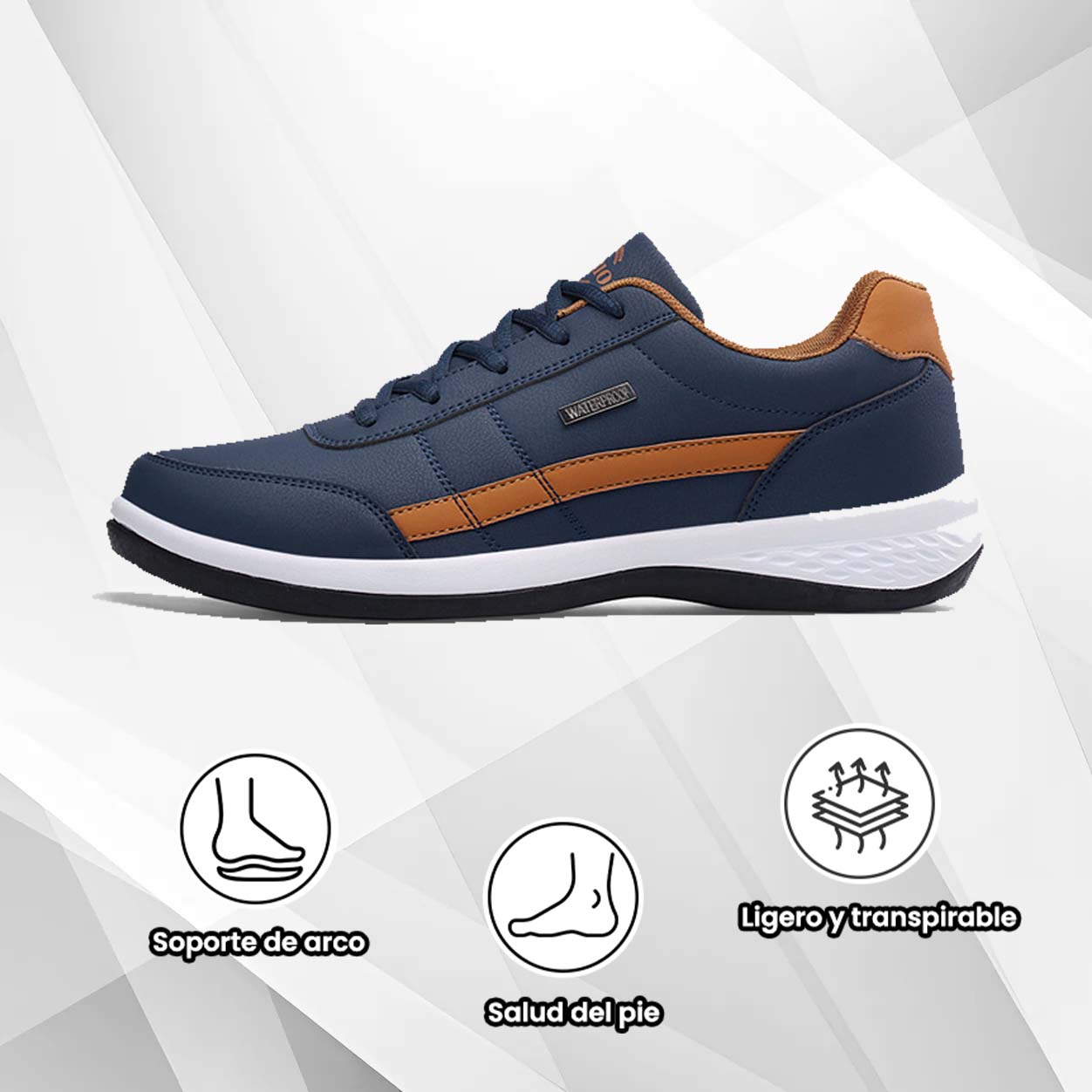 (🔥50% de descuento hoy - ¡cógelo!) Zapatos ortopédicos elegantes de primera calidad 👞 - Diseño ergonómico para aliviar el dolor