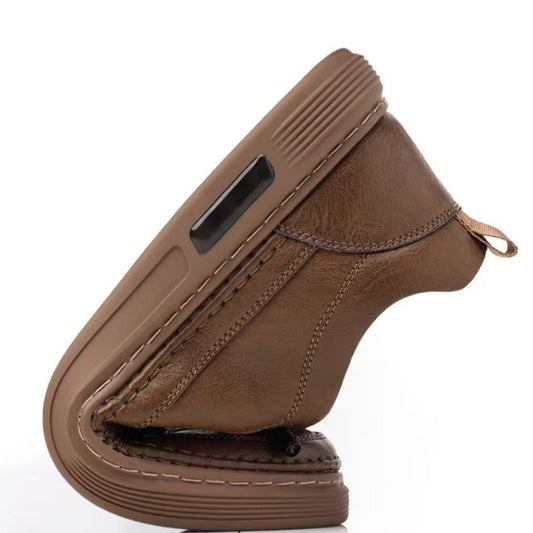 (🔥50% de descuento hoy - no te lo pierdas) ⏰- Zapatos de cuero italiano suaves y cómodos (soporte de arco - hace que caminar sea más fácil)