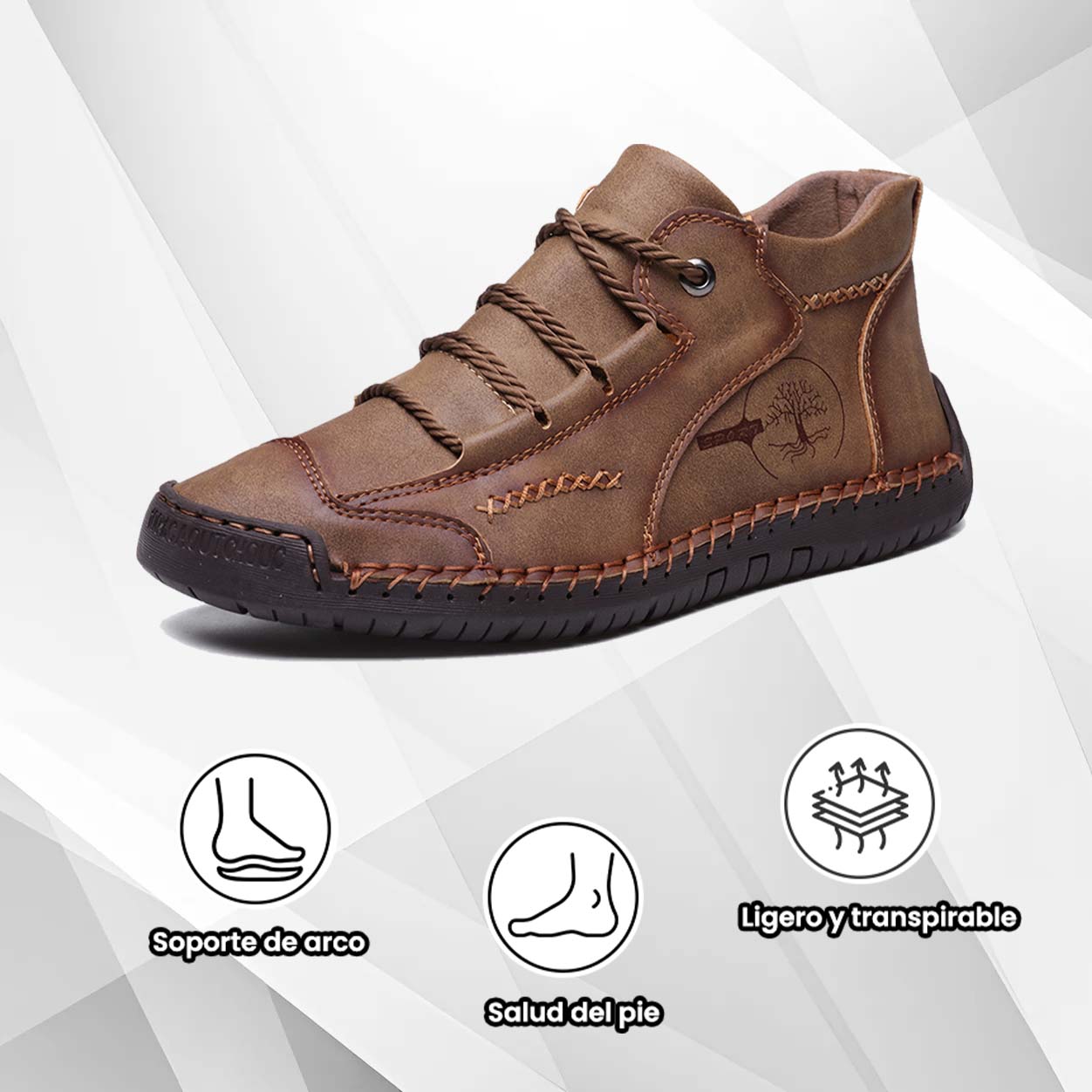 (🔥50% de descuento hoy - ¡cógelo!) Zapatos ortopédicos elegantes de primera calidad 👞 - Diseño ergonómico para aliviar el dolor