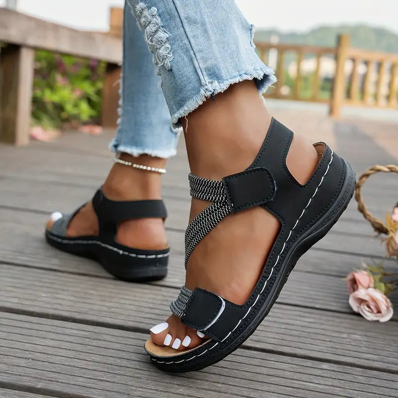 🔥Por tiempo limitado 50% de descuento - Sandalias ortopédicas de verano - Diseño ergonómico✅ Haz que tu caminar sea más cómodo