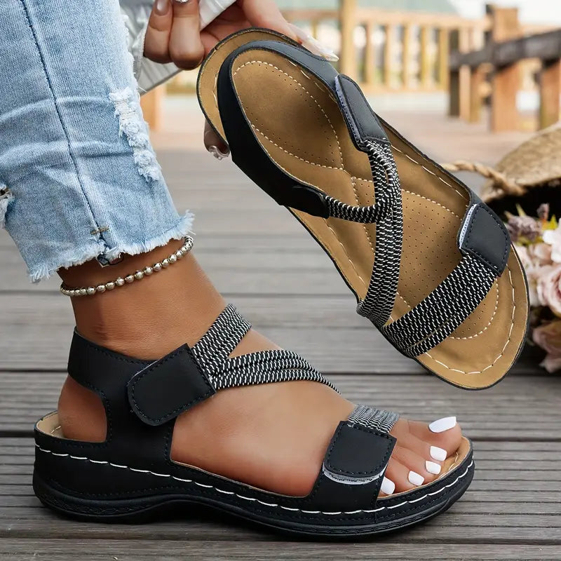 🔥Por tiempo limitado 50% de descuento - Sandalias ortopédicas de verano - Diseño ergonómico✅ Haz que tu caminar sea más cómodo
