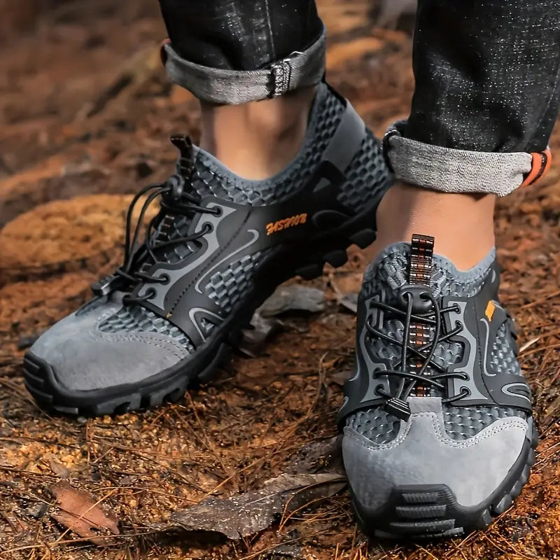 (🔥50% de descuento hoy - ¡no te lo pierdas!) ⏰ - ¡SUAVE! ¡Respirable! Zapatos de senderismo impermeables para hombres y mujeres, adecuados para cualquier terreno (alivian el dolor de pies)