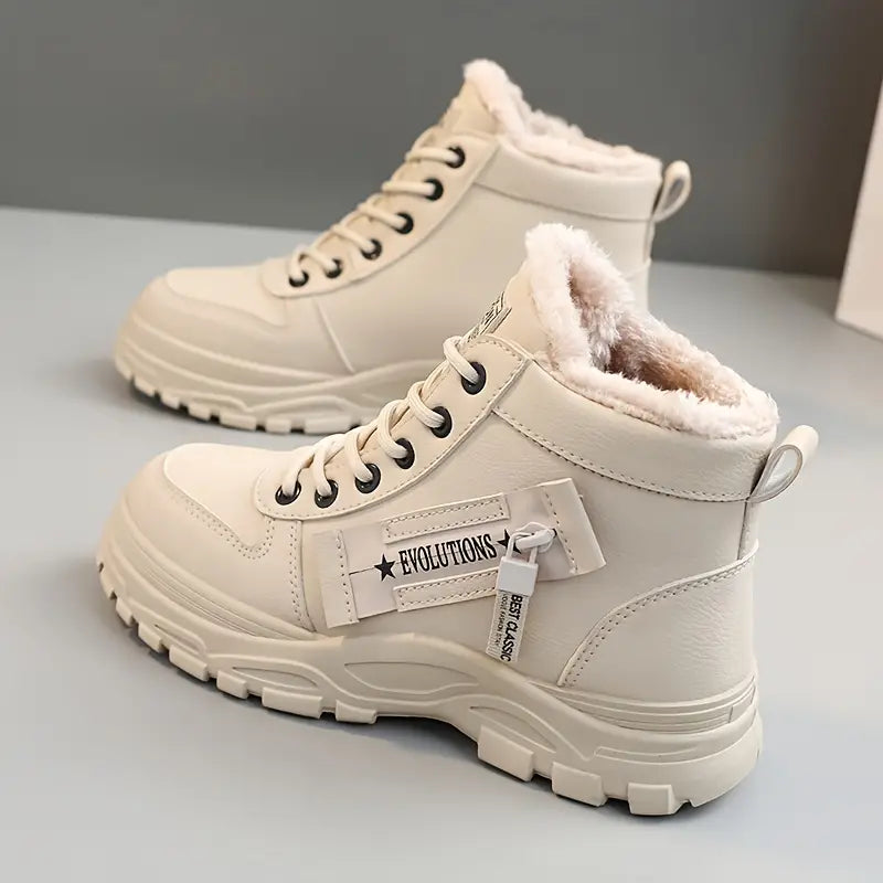 (🔥50% de descuento hoy - ¡no te lo pierdas!) ⏰- Zapatos casuales tipo martin de caña alta que combinan con todo y que mejoran la altura (soporte de arco: facilita caminar)