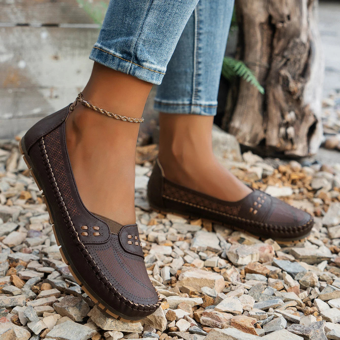 (🔥50% de descuento hoy - ¡no te lo pierdas!) ⏰ - Zapatos ortopédicos suaves y cómodos - Diseño ergonómico (alivia el dolor de pies)