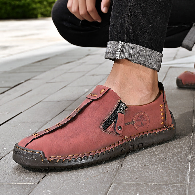 【🎉 60% de descuento por tiempo limitado, solo hoy. ¡No te lo pierdas!】 - Zapatos ortopédicos para hombre hechos con piel de becerro australiana. 👞 Caminata cómoda y alivio del dolor ✅