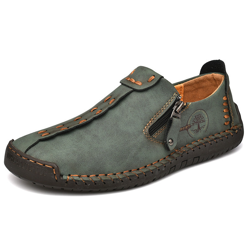 【🎉 60% de descuento por tiempo limitado, solo hoy. ¡No te lo pierdas!】 - Zapatos ortopédicos para hombre hechos con piel de becerro australiana. 👞 Caminata cómoda y alivio del dolor ✅