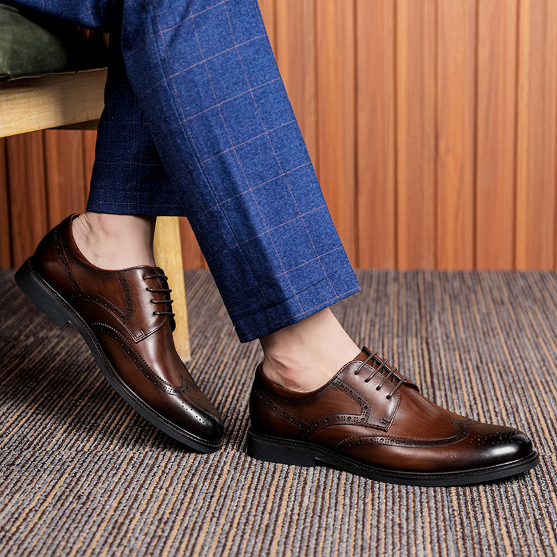 【🔥Oferta por tiempo limitado, no te la pierdas🔥】👞Diseño ergonómico: Zapatos de cuero italiano elegantes, suaves y cómodos✅ (más cómodos)