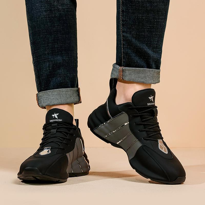 (🔥50% de descuento hoy - ¡no te lo pierdas!) Zapatillas suaves y cómodas hechas de piel de becerro genuina (el soporte del arco hace que caminar sea más fácil)