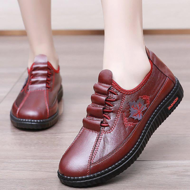 (🔥50% de descuento hoy - ¡no te lo pierdas!) - Zapatos de piel italiana suaves y cómodos para mujer - Diseño ergonómico - (te permite caminar todo el día sin sentirte cansada)