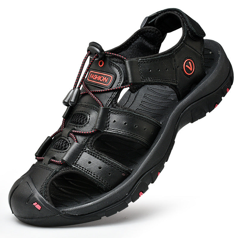 🔥Oferta por tiempo limitado - Sandalias de piel italiana resistentes al desgaste y a la flexión - Diseño ergonómico - Elimina el dolor