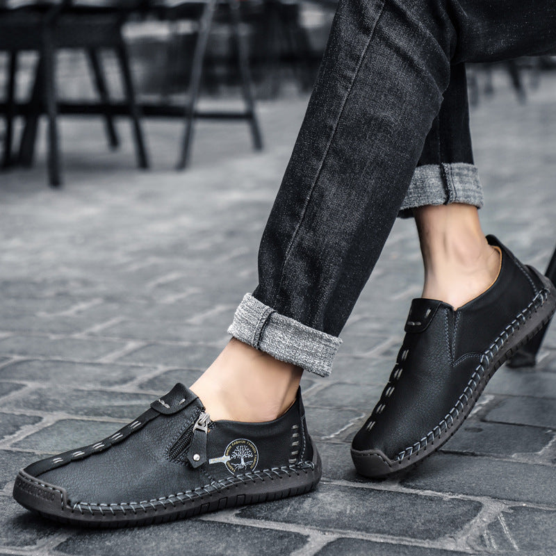 【🎉 60% de descuento por tiempo limitado, solo hoy. ¡No te lo pierdas!】 - Zapatos ortopédicos para hombre hechos con piel de becerro australiana. 👞 Caminata cómoda y alivio del dolor ✅