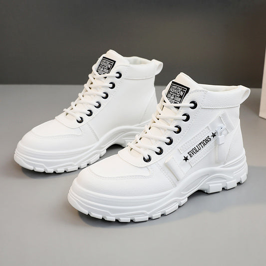 (🔥50% de descuento hoy - ¡no te lo pierdas!) ⏰- Zapatos casuales tipo martin de caña alta que combinan con todo y que mejoran la altura (soporte de arco: facilita caminar)