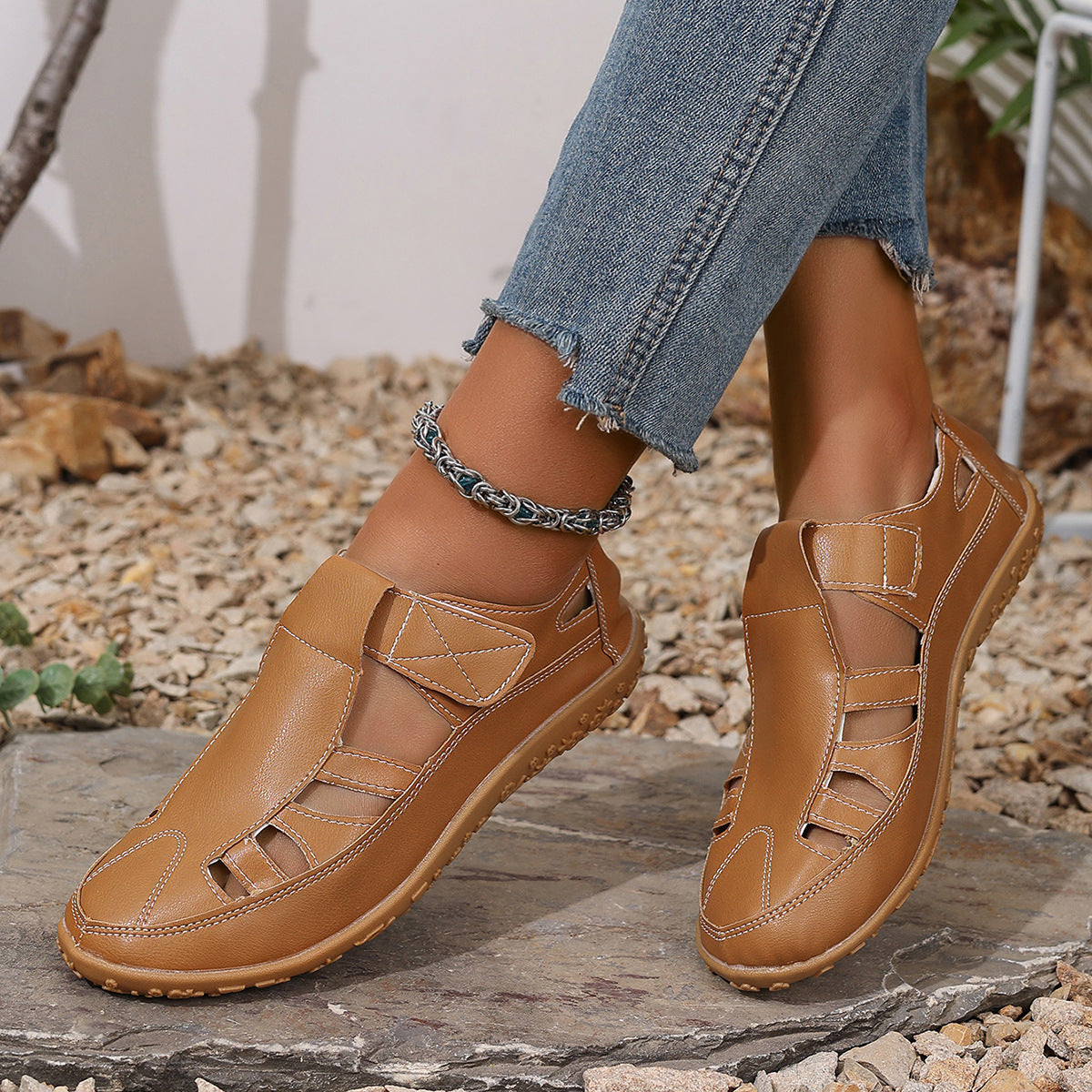 🔥50% de descuento por tiempo limitado - Sandalias ortopédicas de verano - Diseño ergonómico✅ Haz tu caminar más cómodo