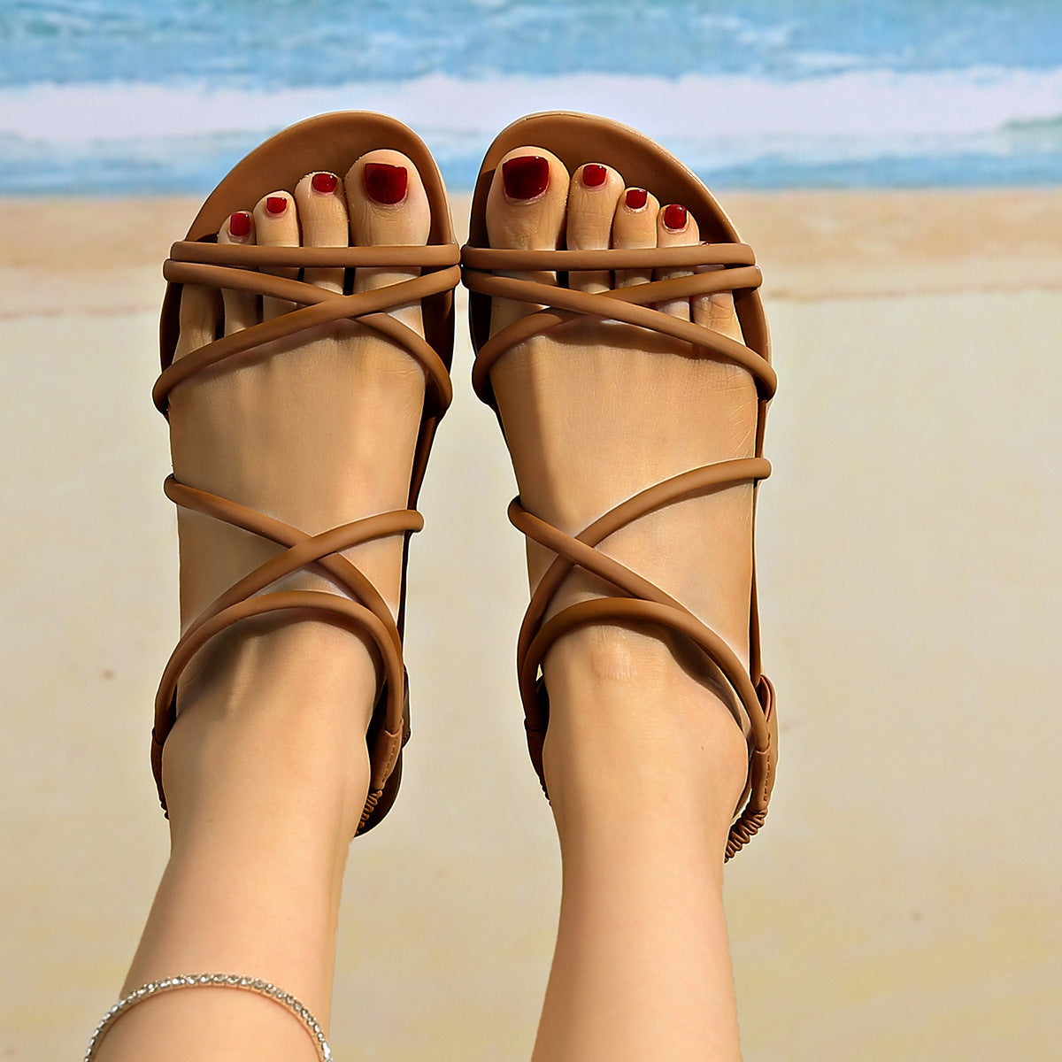 🔥50% de descuento por tiempo limitado - Sandalias ortopédicas de verano - Diseño ergonómico✅ Haz tu caminar más cómodo