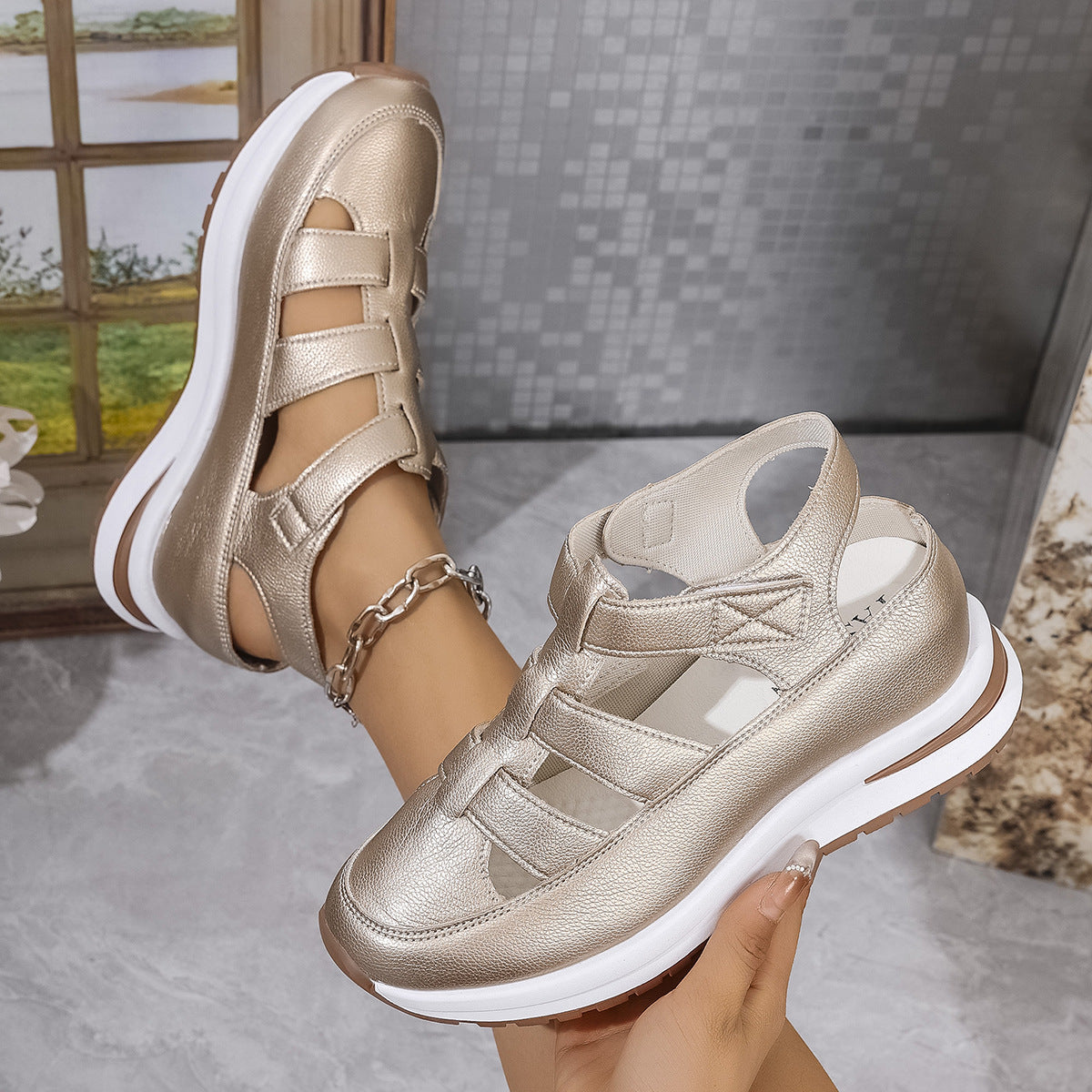 🔥Por tiempo limitado 50% de descuento - Sandalias ortopédicas de verano - Diseño ergonómico✅ Haz que tu caminar sea más cómodo