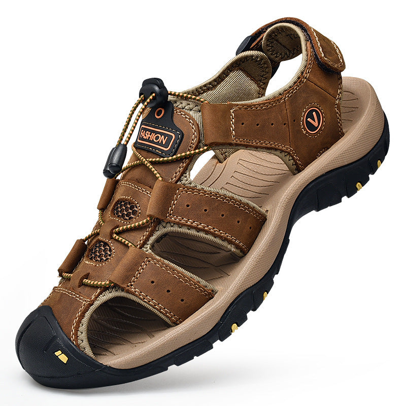 🔥Oferta por tiempo limitado - Sandalias de piel italiana resistentes al desgaste y a la flexión - Diseño ergonómico - Elimina el dolor
