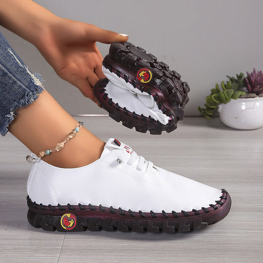 (🔥50% de descuento hoy - ¡no te lo pierdas!) - Zapatos ortopédicos de cuero para mujer suaves y cómodos - Diseño ergonómico y artesanal (soporte de arco - alivio del dolor de pies)