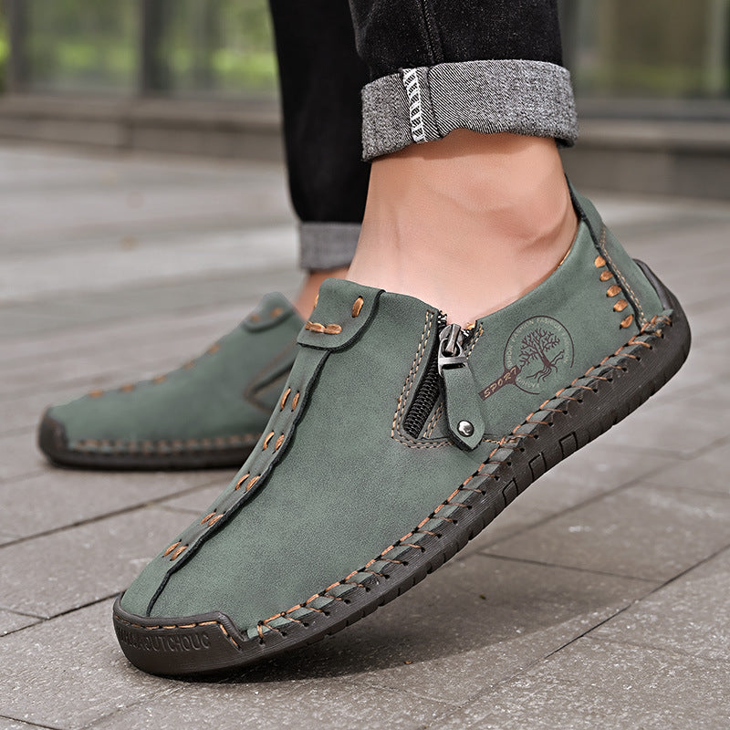 【🎉 60% de descuento por tiempo limitado, solo hoy. ¡No te lo pierdas!】 - Zapatos ortopédicos para hombre hechos con piel de becerro australiana. 👞 Caminata cómoda y alivio del dolor ✅