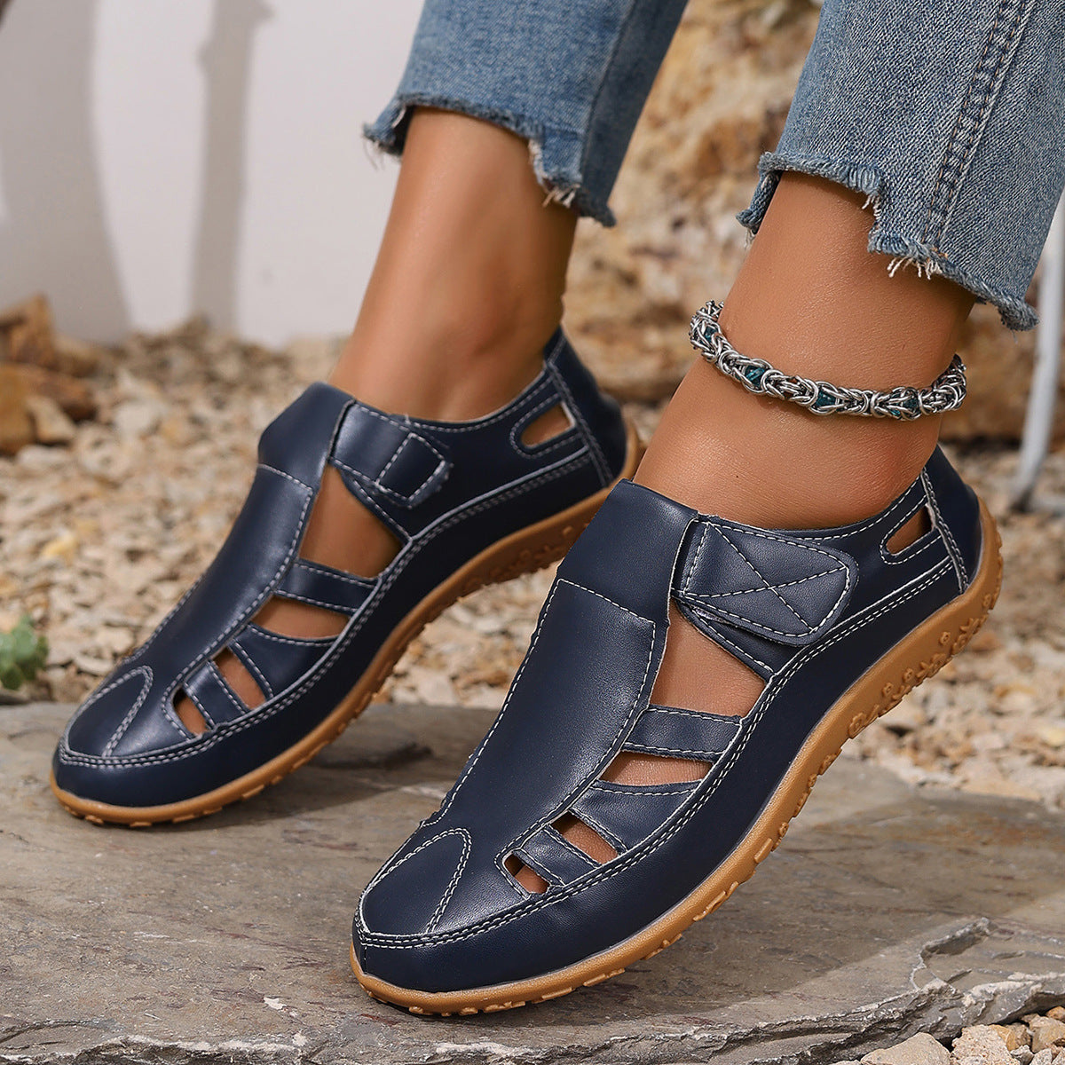 🔥50% de descuento por tiempo limitado - Sandalias ortopédicas de verano - Diseño ergonómico✅ Haz tu caminar más cómodo