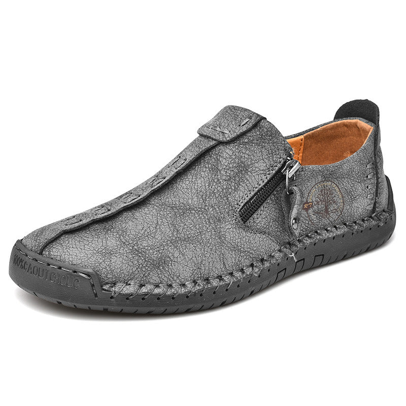【🎉 60% de descuento por tiempo limitado, solo hoy. ¡No te lo pierdas!】 - Zapatos ortopédicos para hombre hechos con piel de becerro australiana. 👞 Caminata cómoda y alivio del dolor ✅