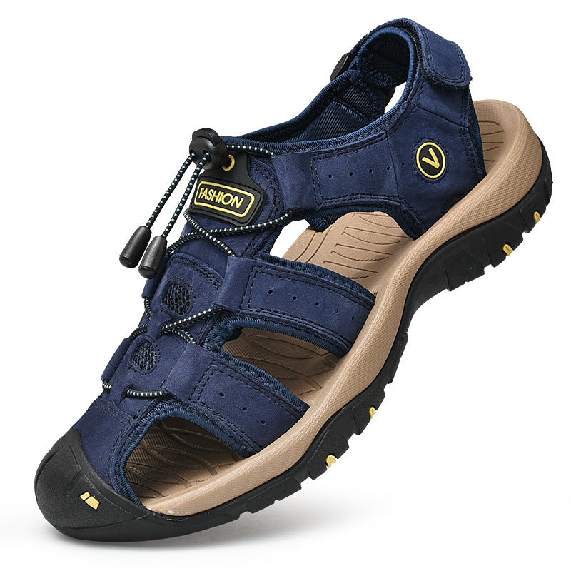 🔥Oferta por tiempo limitado - Sandalias de piel italiana resistentes al desgaste y a la flexión - Diseño ergonómico - Elimina el dolor