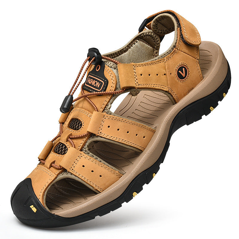 🔥Oferta por tiempo limitado - Sandalias de piel italiana resistentes al desgaste y a la flexión - Diseño ergonómico - Elimina el dolor