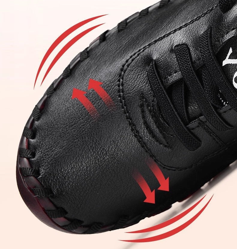 (🔥50% de descuento hoy - ¡no te lo pierdas!) - Zapatos ortopédicos de cuero para mujer suaves y cómodos - Diseño ergonómico y artesanal (soporte de arco - alivio del dolor de pies)