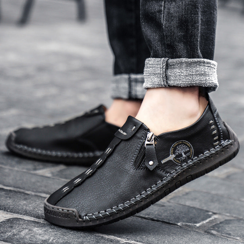 【🎉 60% de descuento por tiempo limitado, solo hoy. ¡No te lo pierdas!】 - Zapatos ortopédicos para hombre hechos con piel de becerro australiana. 👞 Caminata cómoda y alivio del dolor ✅