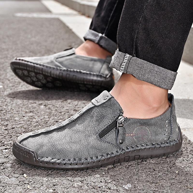 【🎉 60% de descuento por tiempo limitado, solo hoy. ¡No te lo pierdas!】 - Zapatos ortopédicos para hombre hechos con piel de becerro australiana. 👞 Caminata cómoda y alivio del dolor ✅