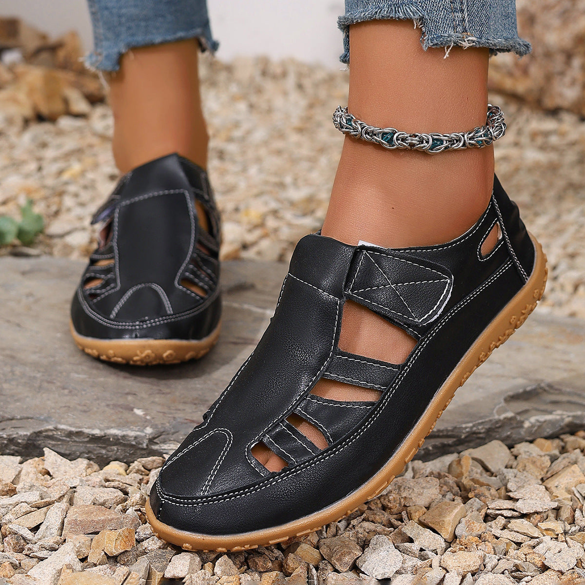 🔥50% de descuento por tiempo limitado - Sandalias ortopédicas de verano - Diseño ergonómico✅ Haz tu caminar más cómodo