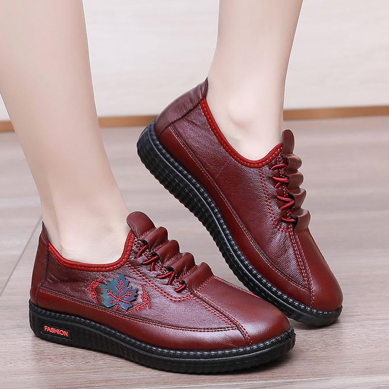 (🔥50% de descuento hoy - ¡no te lo pierdas!) - Zapatos de piel italiana suaves y cómodos para mujer - Diseño ergonómico - (te permite caminar todo el día sin sentirte cansada)