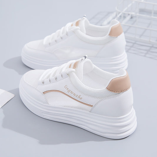 (🔥50% de descuento hoy - no te lo pierdas) ⏰ - Zapatos casuales de mujer de piel suave con suela gruesa (soporte - alivio del dolor en los pies)