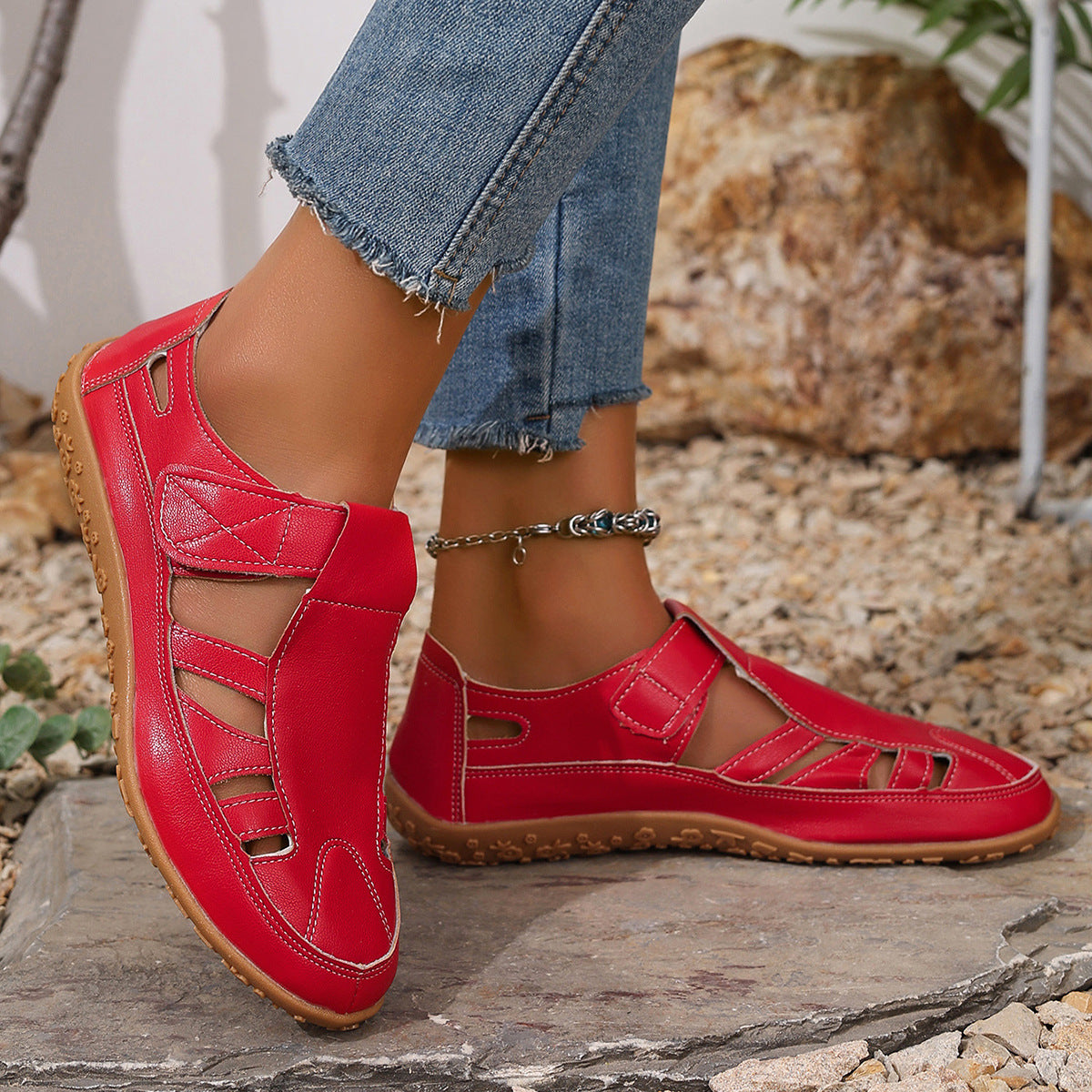 🔥50% de descuento por tiempo limitado - Sandalias ortopédicas de verano - Diseño ergonómico✅ Haz tu caminar más cómodo