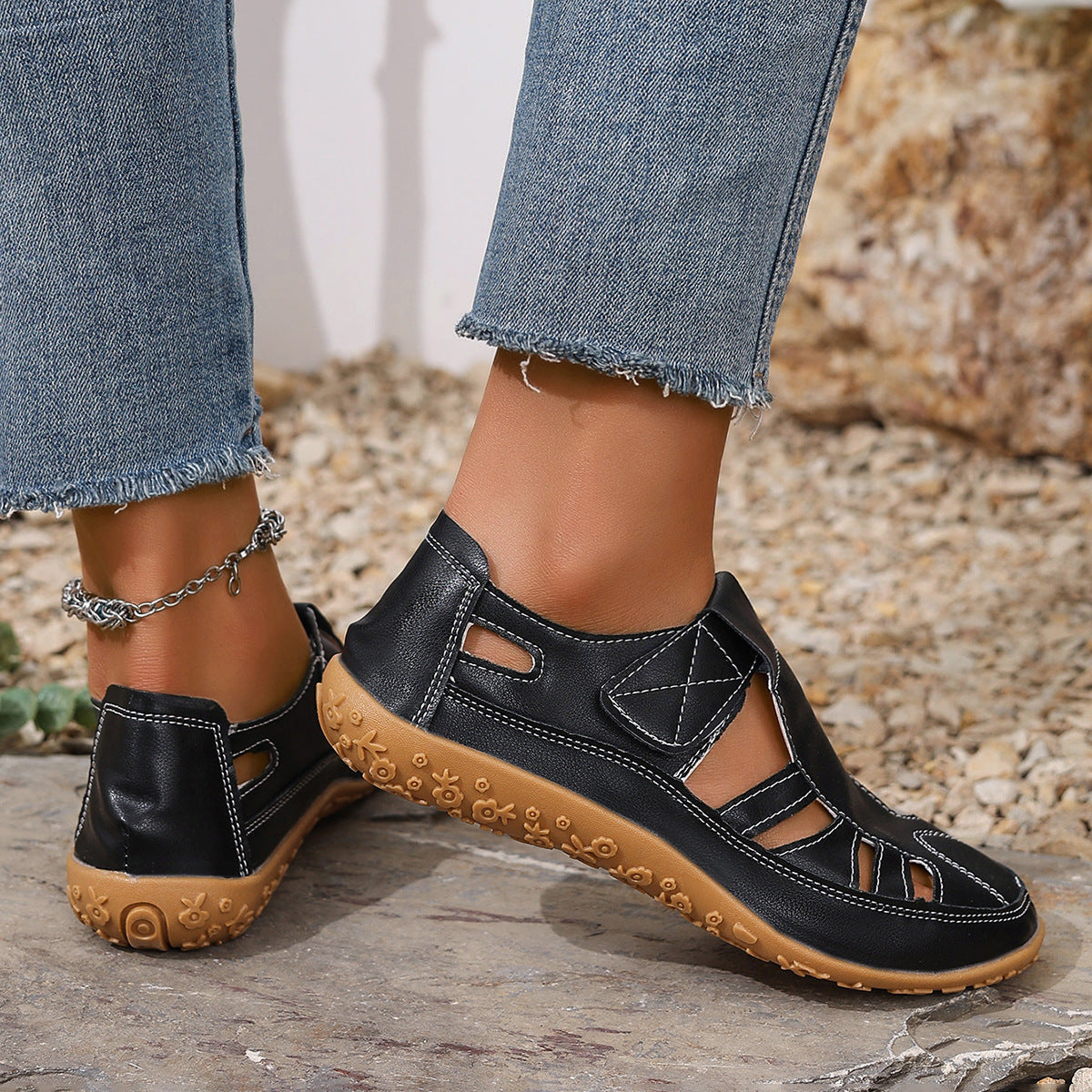 🔥50% de descuento por tiempo limitado - Sandalias ortopédicas de verano - Diseño ergonómico✅ Haz tu caminar más cómodo